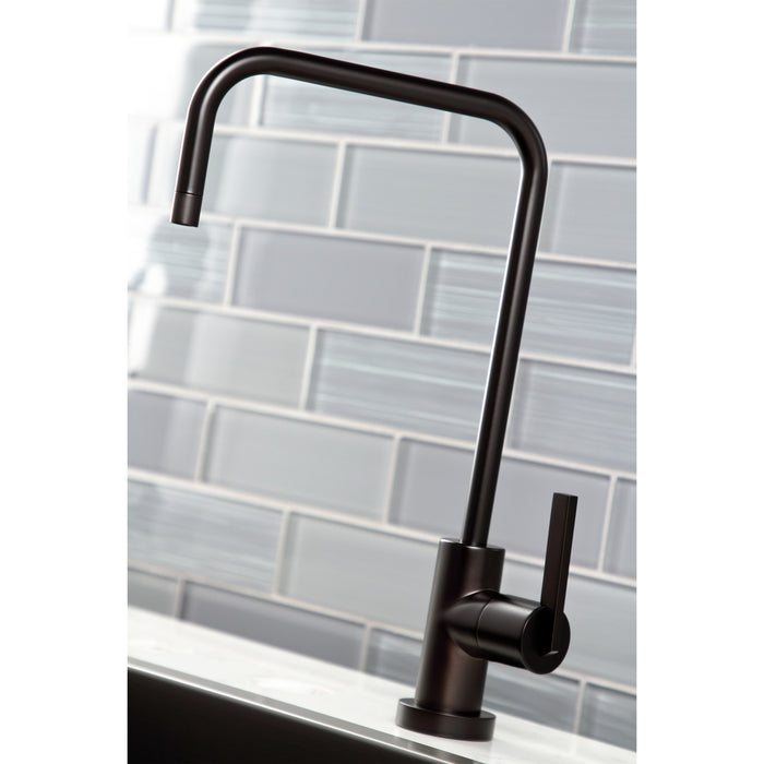 Kingston Brass KS6195CTL Continental Single-Handle Water Filtration Faucet, Oil Rubbed Bronze