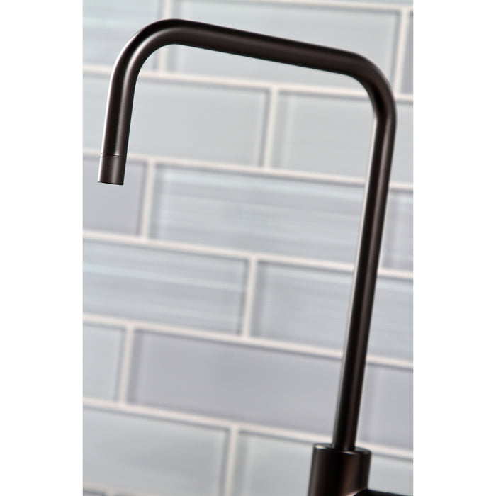 Kingston Brass KS6195NKL Nustudio Single-Handle Cold Water Filtration Faucet, Oil Rubbed Bronze