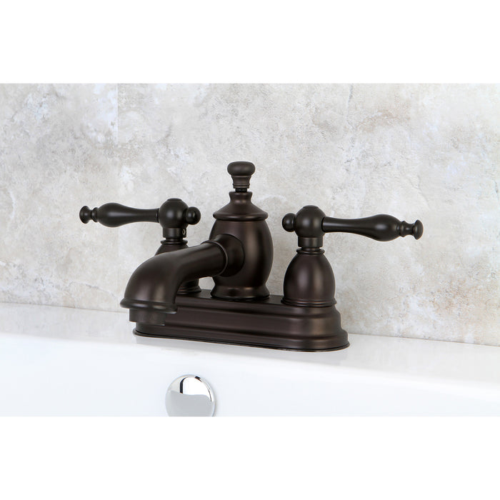 Kingston Brass KS7005NL 4 in. Centerset Bathroom Faucet, Oil Rubbed Bronze