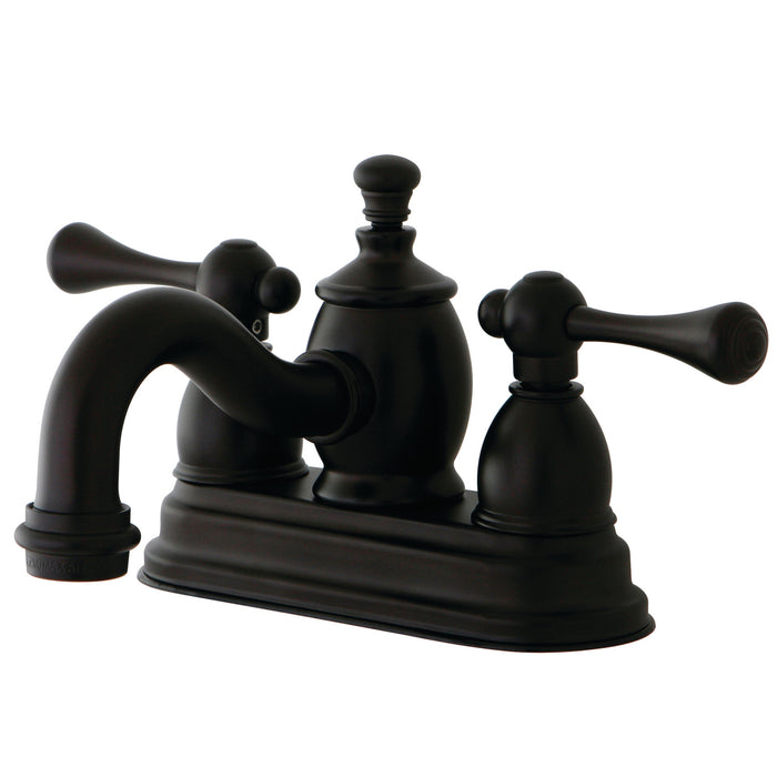 Kingston Brass KS7105BL 4 in. Centerset Bathroom Faucet, Oil Rubbed Bronze