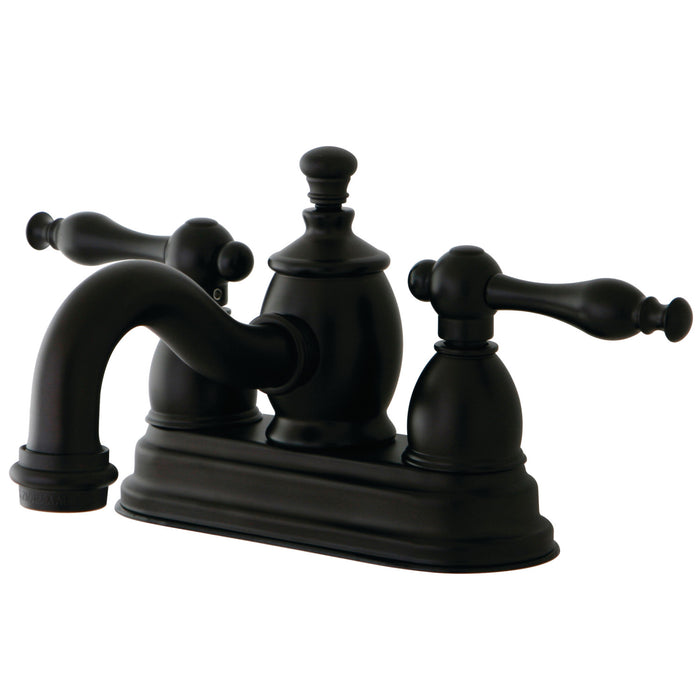 Kingston Brass KS7105NL 4 in. Centerset Bathroom Faucet, Oil Rubbed Bronze