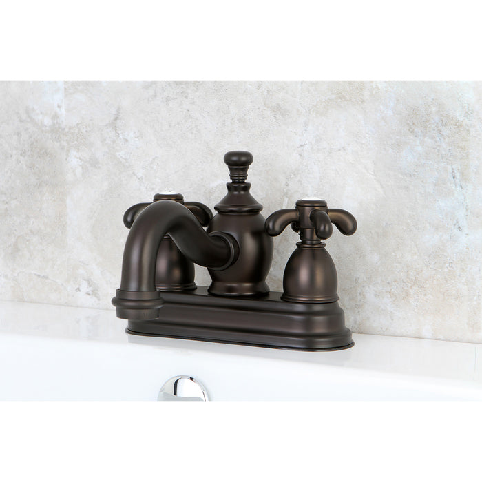 Kingston Brass KS7105TX 4 in. Centerset Bathroom Faucet, Oil Rubbed Bronze