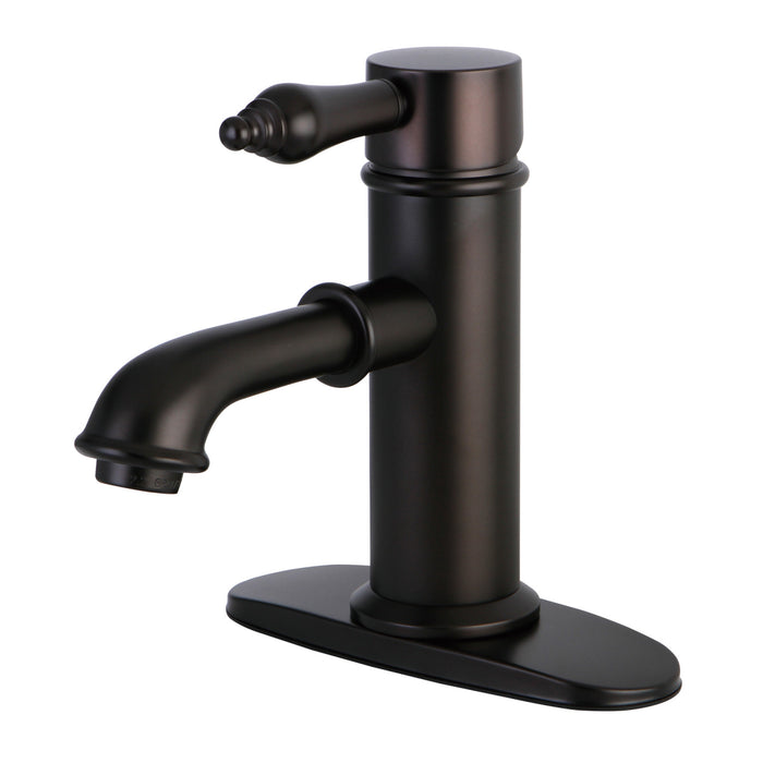 Kingston Brass KS7415AL Paris Single-Handle Bathroom Faucet, Oil Rubbed Bronze