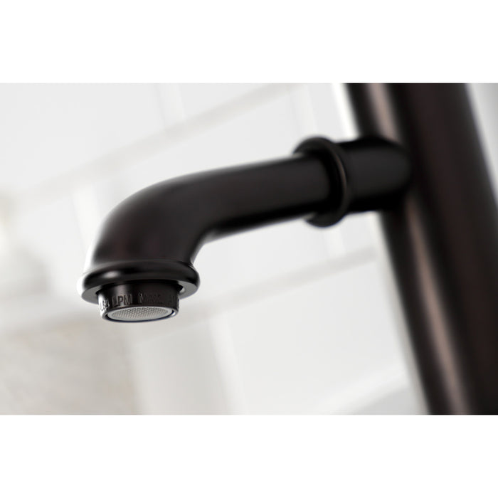 Kingston Brass KS7415BL Paris Single Lever Handle Bathroom Faucet, Oil Rubbed Bronze