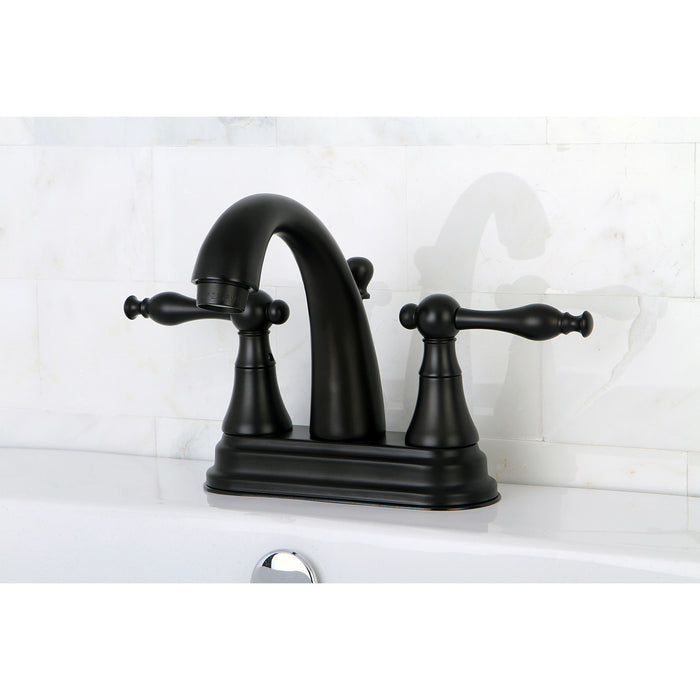 Kingston Brass KS7615NL 4 in. Centerset Bathroom Faucet, Oil Rubbed Bronze