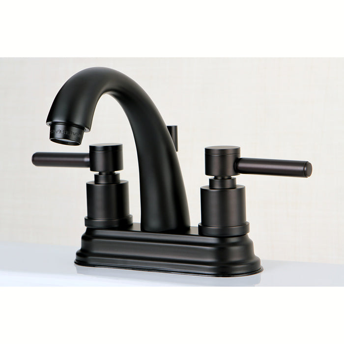 Kingston Brass KS8615DL 4 in. Centerset Bathroom Faucet, Oil Rubbed Bronze