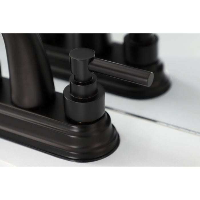 Kingston Brass KS8615EL 4 in. Centerset Bathroom Faucet, Oil Rubbed Bronze