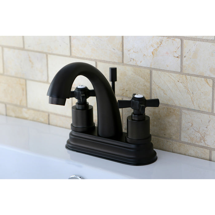 Kingston Brass KS8615ZX 4 in. Centerset Bathroom Faucet, Oil Rubbed Bronze