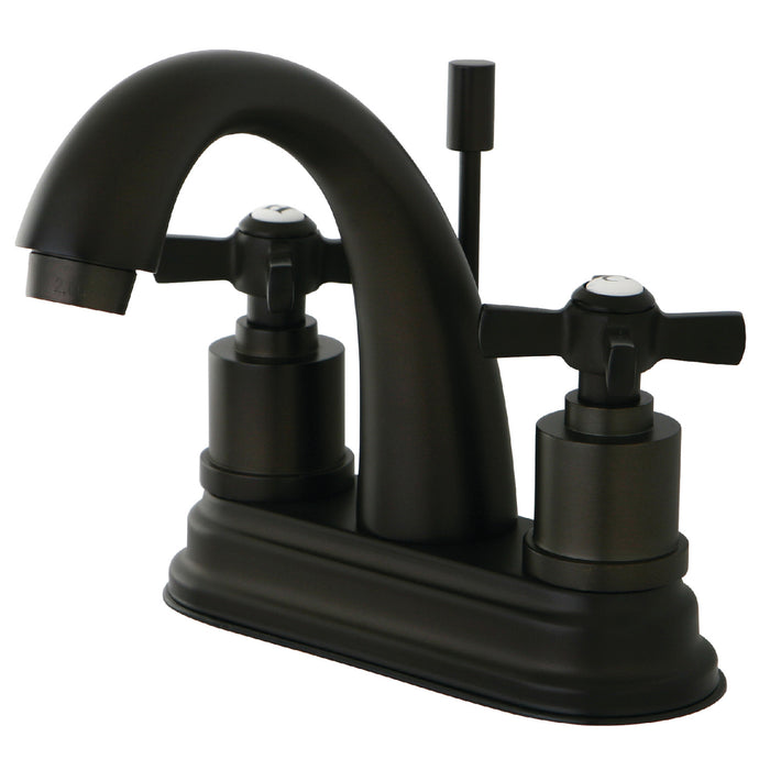 Kingston Brass KS8615ZX 4 in. Centerset Bathroom Faucet, Oil Rubbed Bronze