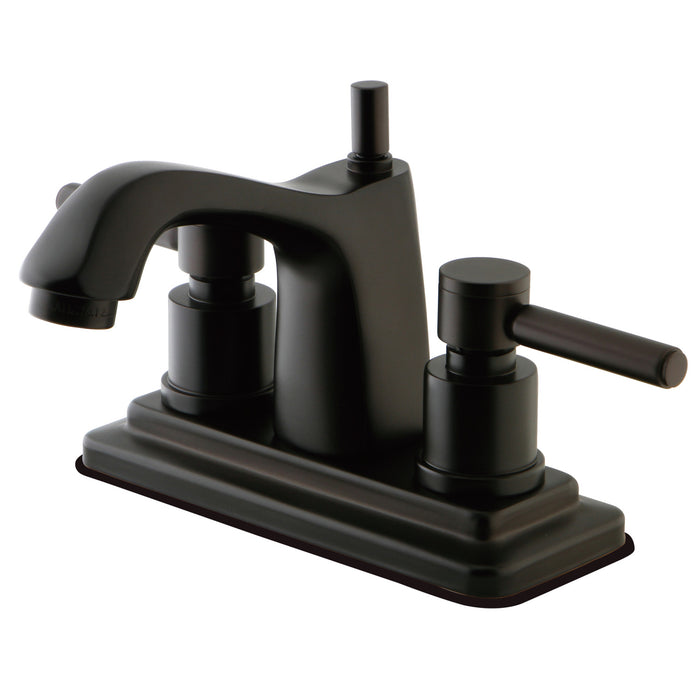 Kingston Brass KS8645DL 4 in. Centerset Bathroom Faucet, Oil Rubbed Bronze