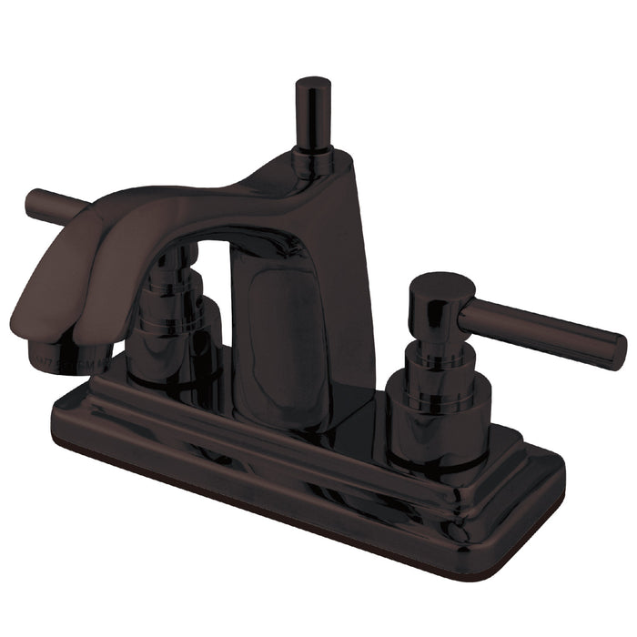 Kingston Brass KS8645EL 4 in. Centerset Bathroom Faucet, Oil Rubbed Bronze