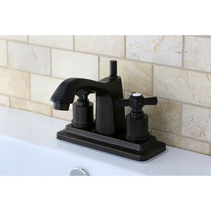 Kingston Brass KS8645ZX 4 in. Centerset Bathroom Faucet, Oil Rubbed Bronze