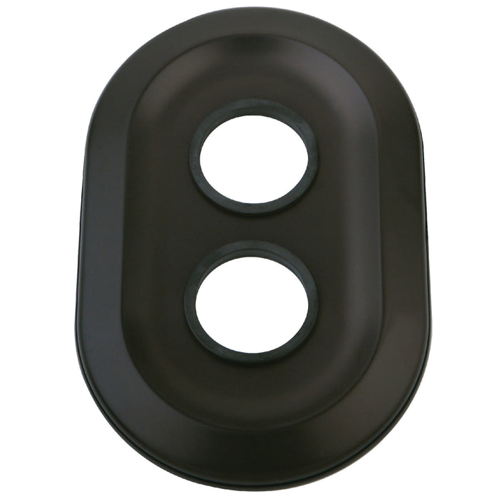 Kingston Brass KSE36350 Oval Plate, Oil Rubbed Bronze