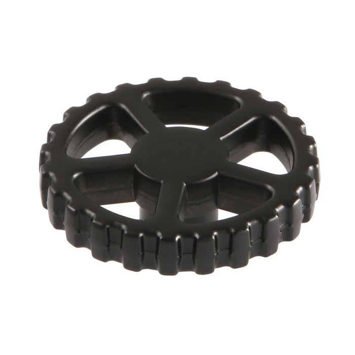 Kingston Brass KSH2940CG Fuller Machine Gear Style Handle, Matte Black