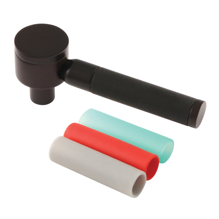 Kingston Brass KSH2965DKL Metal Lever Handle with Neoprene Sleeve, Oil Rubbed Bronze