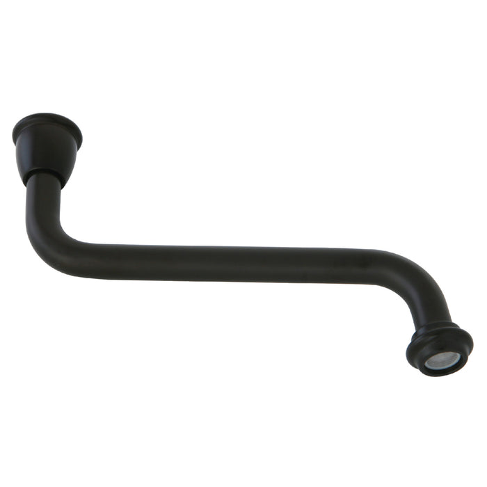 Kingston Brass KSP1215 Heritage 8-Inch Brass Down Faucet Spout, Oil Rubbed Bronze