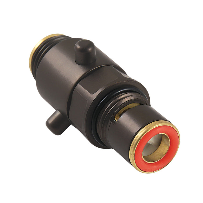 Kingston Brass KSRP7015D Tub Filler Diverter Cartridge, KS413x, KS701x, KS703x, KS713x, KS813x Series, Oil Rubbed Bronze