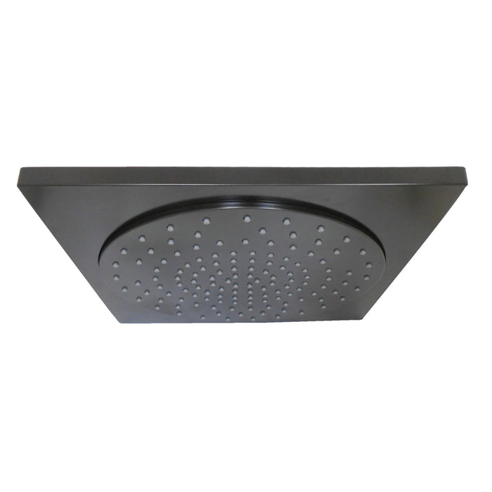 Kingston Brass KX8225 Claremont 12" Square Shower Head, Oil Rubbed Bronze