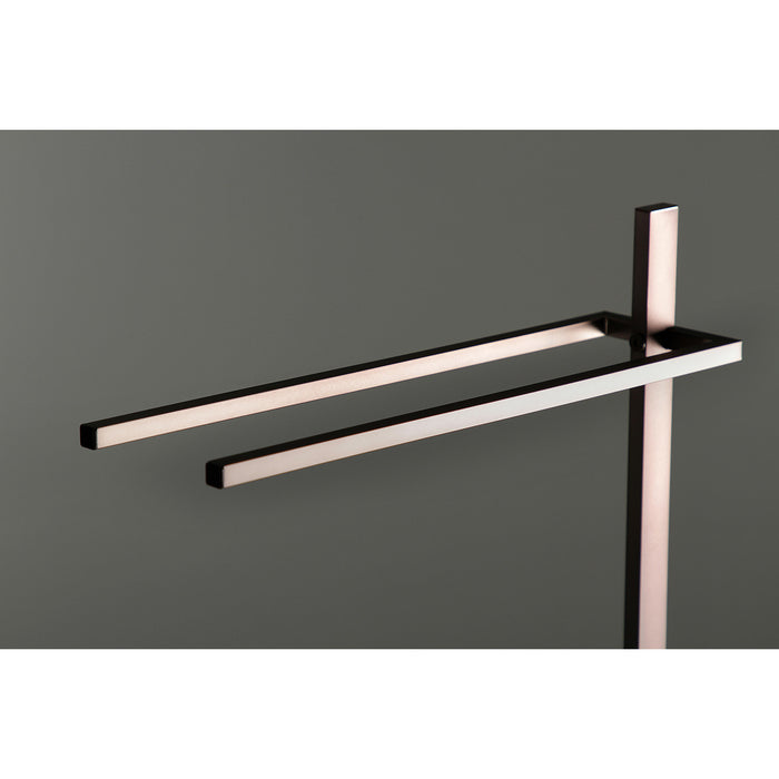 Kingston Brass SCC8605 Edenscape Freestanding Dual Towel Rack, Oil Rubbed Bronze