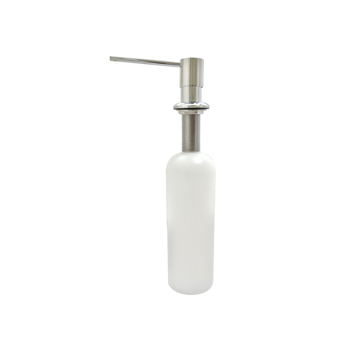 Kingston Brass SD3711 Naples 17 oz Soap Dispenser With Straight Nozzle, Polished Chrome