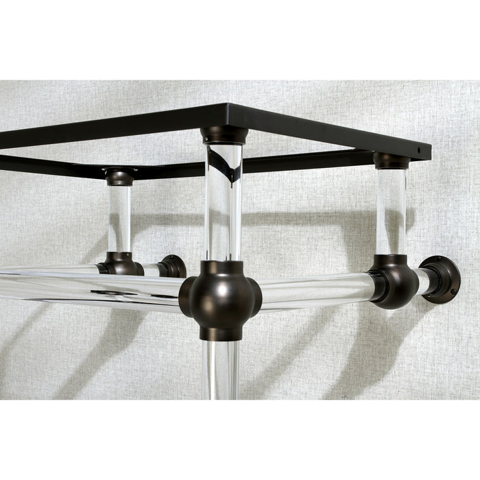 Kingston Brass VAH282033ORB Templeton 24-Inch x 20-3/8-Inch x 33-1/4-Inch Acrylic Console Sink Legs, Oil Rubbed Bronze