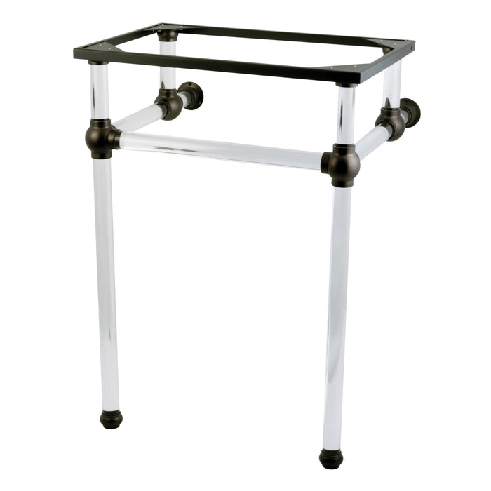 Kingston Brass VAH282033ORB Templeton 24-Inch x 20-3/8-Inch x 33-1/4-Inch Acrylic Console Sink Legs, Oil Rubbed Bronze