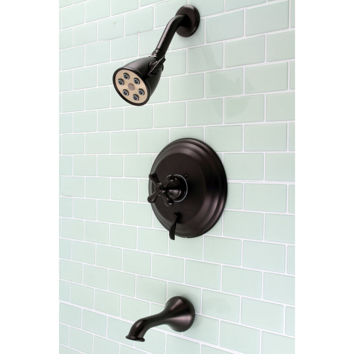 Kingston Brass VB36350AX Tub and Shower Faucet, Oil Rubbed Bronze